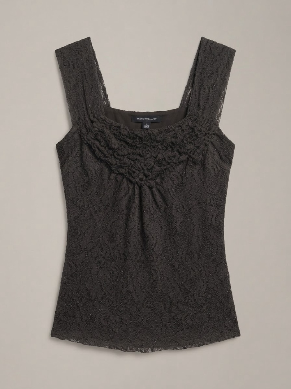 Brown Lace Camisole